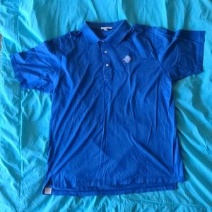 Peter  Millar Crown Polo shirt, Size XL, Blue